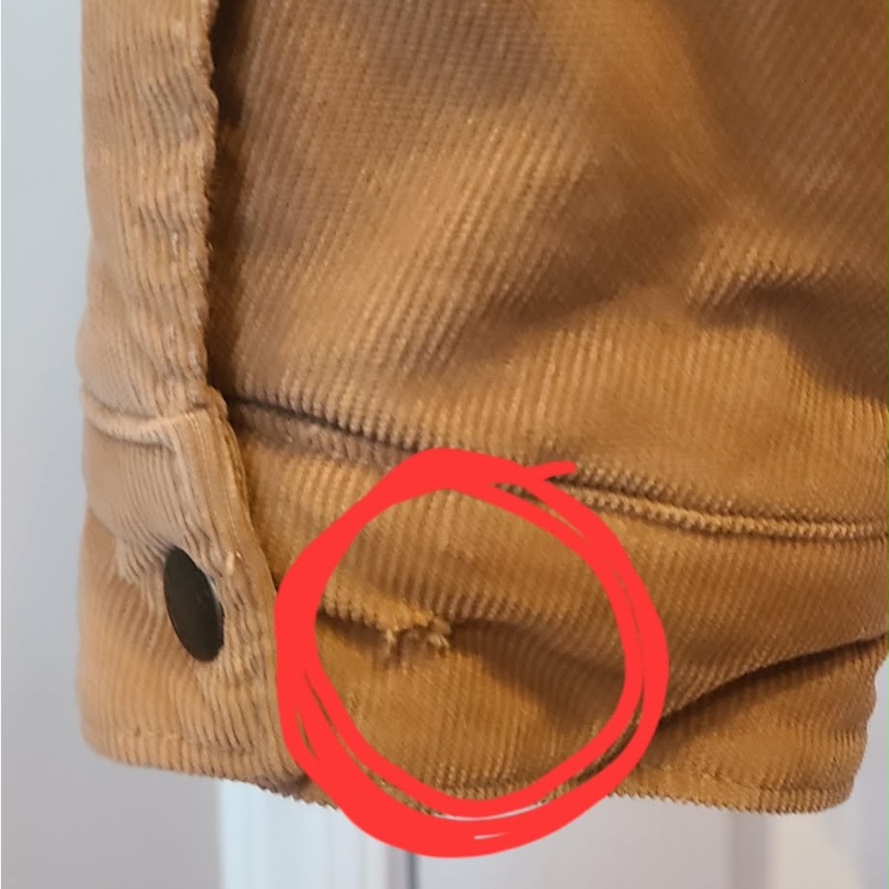 Levi's Corduroy Sherpa-Lined Jacket in Tan - Picture 7 of 12